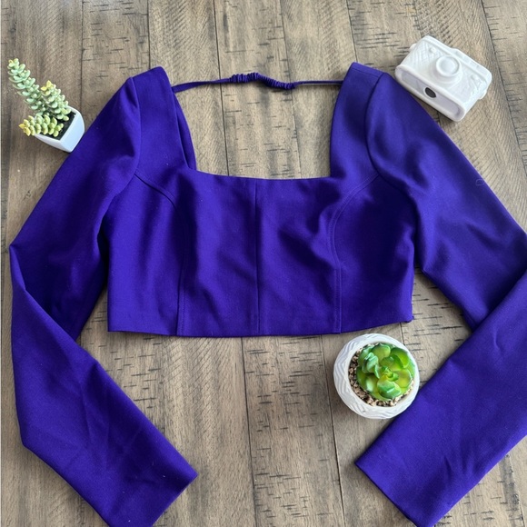 Zara Vibrant Purple Top - Picture 8 of 9